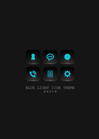 BLACK-BLUE LIGHT ICON THEME SWITCH 23