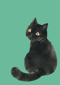 A unique cat01 blue green
