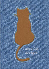 I am a Cat Applique 14