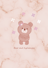Hydrangea and bear babypink05_1