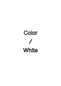 簡約顏色:白色 4