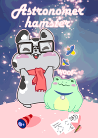 Astronomer hamster