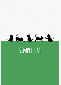 แมว / เขียวเรียบง่าย