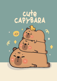Capybara Cute Gang!