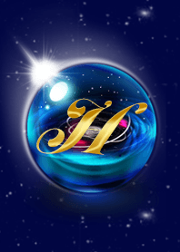 イニシャル宇宙空間_H