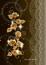 Fortune up Gold Rose & Lace Brown ver.
