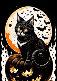 halloween cat 758345