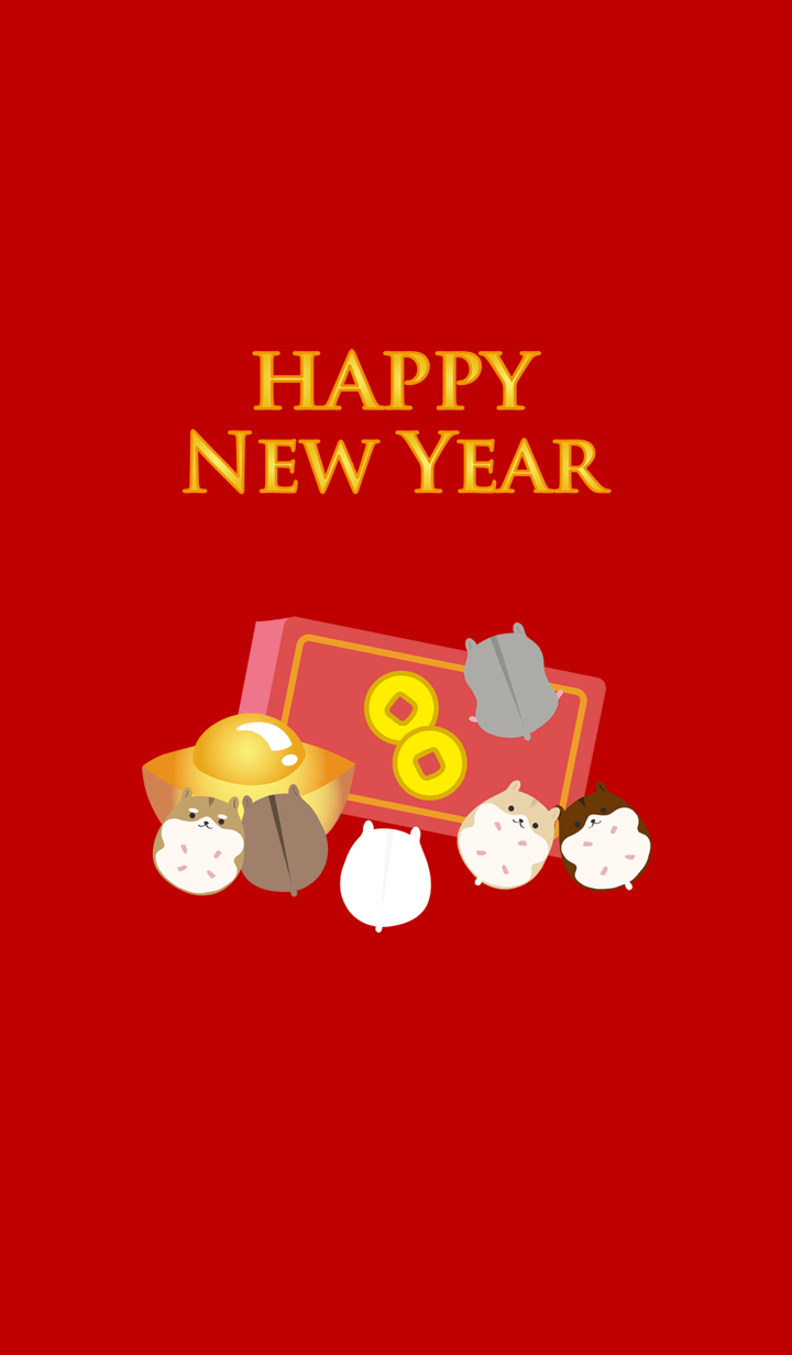 Hamsters love Chinese New Year