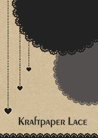 kraftpaper and Lace*black