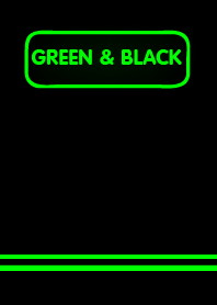 Green & Black theme