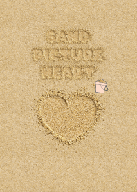 Sand Picture Heart 43