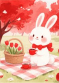 Sweet Afternoon with Bunny