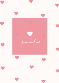pattern_heart #peachpink