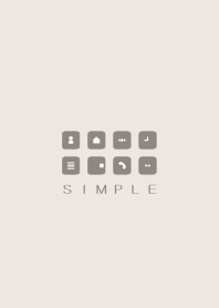 シンプル(beige ivory)V.404