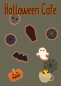 ハロウィンカフェ02 + カーキ