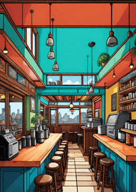 居心地の良いカフェ 591461