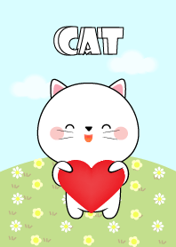 Love Pretty White Cat