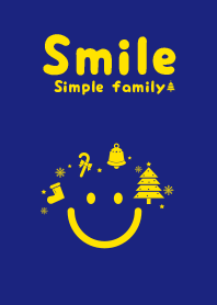 smile & Christmas tree Deeperual Blue
