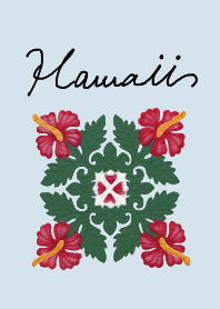 Hawaiianquilt Blue