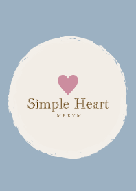Simple Heart Blue -MEKYM- 8
