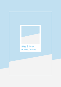 Pure gradient / Blue & Gray