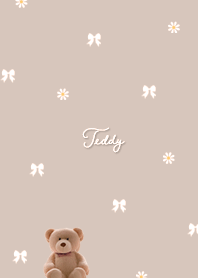 orange Simple Ribbon and Teddy 02_2