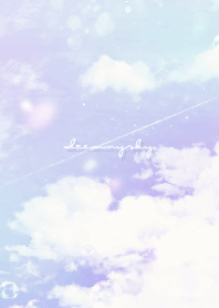 dreamy sky - purple & blue gradation