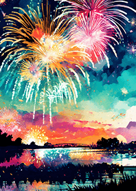 Beautiful Fireworks Theme#591