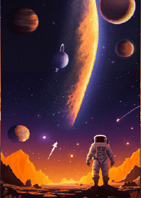 凝望星空