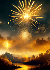 Beautiful Fireworks Theme#393