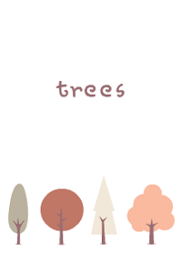 潔淨的樹木