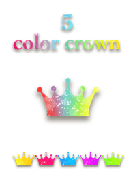 5 color crown.
