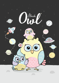 Owl lover Black