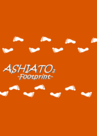 ASHIATO2 -Footprint-Orange color ver.