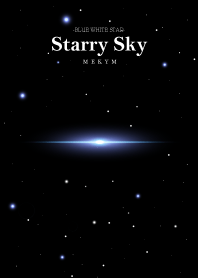 Starry Sky -BLUE WHITE STAR-