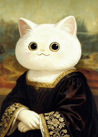 Mewna Lisa - PAINTER CAT