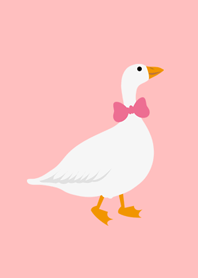 Dwarf goose! Act cute! so cute!