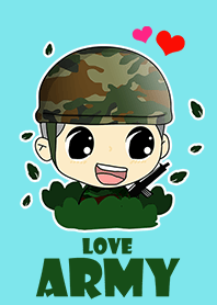 รักทหาร สีฟ้า