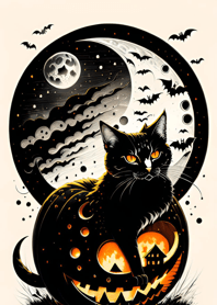 halloween cat 823630