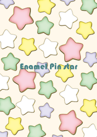 Enamel Pin Candy Star 80
