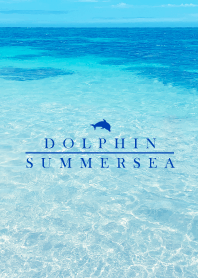 SUMMER SEA 8 -BLUE DOLPHIN-