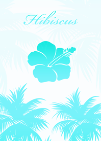 Hibiscus [Turquoise Blue]