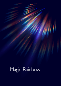Best Magic Rainbow black background