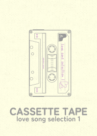 Cassettetape_love Pale lilac