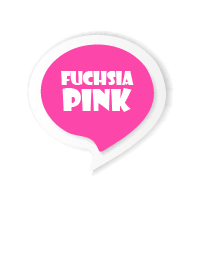 Fuchsia Pink Button In White V.3