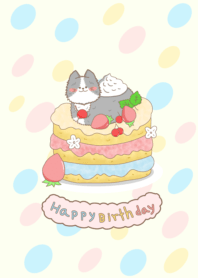 Happy birthday my cat "Revised Version"