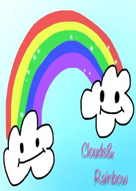 clouds&rainbow