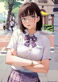 cute girl-Discipline Section Chief 1