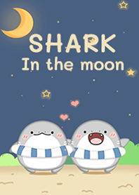Shark in the moon night!