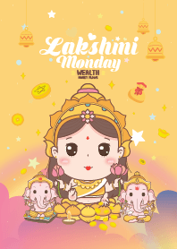 Monday Lakshmi&Ganesha - Wealth